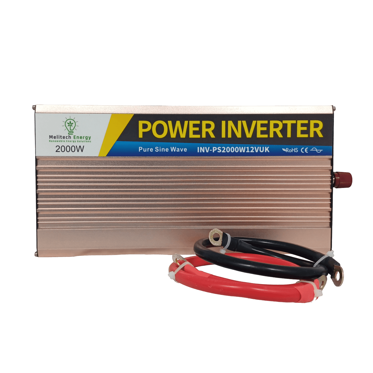 Inverter Pure Sine Wave-12V-2000W (4000W Peak) - Melitech Energy