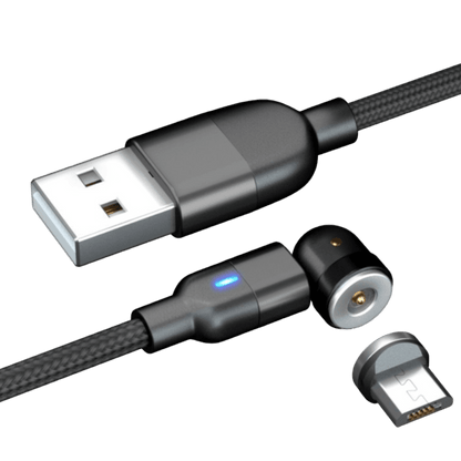 Magnetic USB charging cable + Micro adapter - Melitech Energy